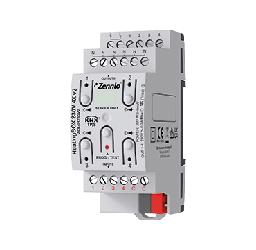 Zennio HeatingBOX 230V 4X v2